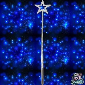 Silver Star Wand Costume Accessory